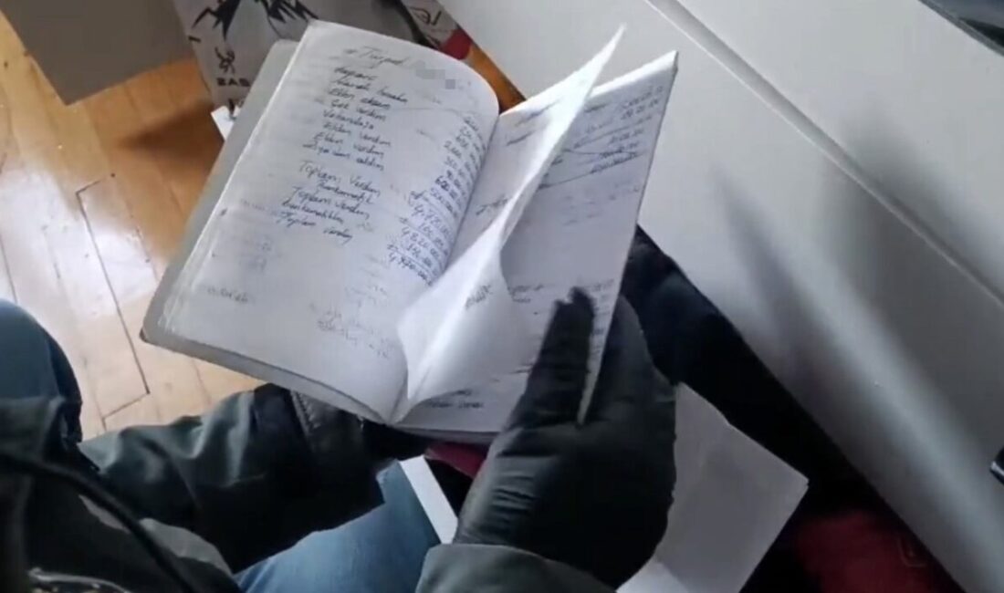 Ağrı ilinde faaliyet gösterdikleri öne sürülen 8 kişi, polis ekiplerinin