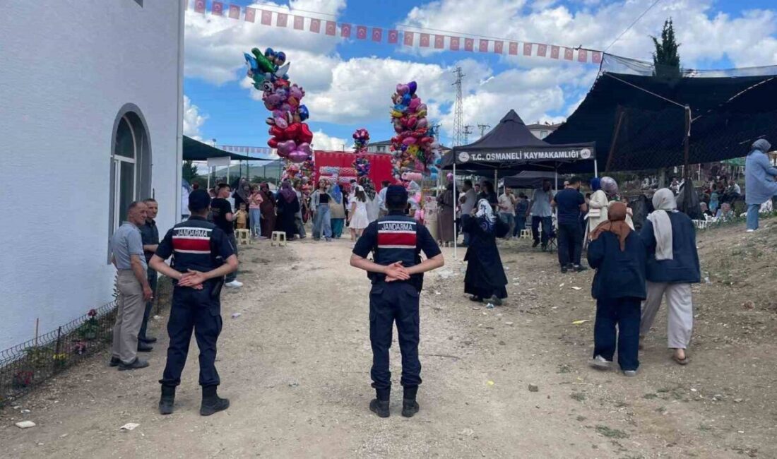 Bilecik’teki Hıdırellez şenliğinde 5 bin vatandaşın güvenliği sağlanması amacıyla jandarma