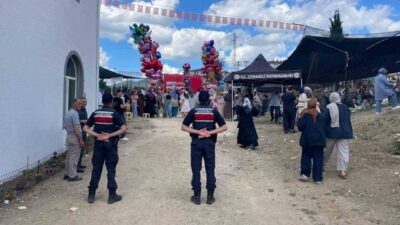 Bilecik’teki Hıdırellez şenliğinde 5 bin vatandaşın güvenliği sağlanması amacıyla jandarma