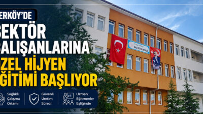 Yozgat’ın Yerköy ilçesinde faaliyetlerini sürdüren Yerköy Halk Eğitimi Merkezi Müdürlüğü,