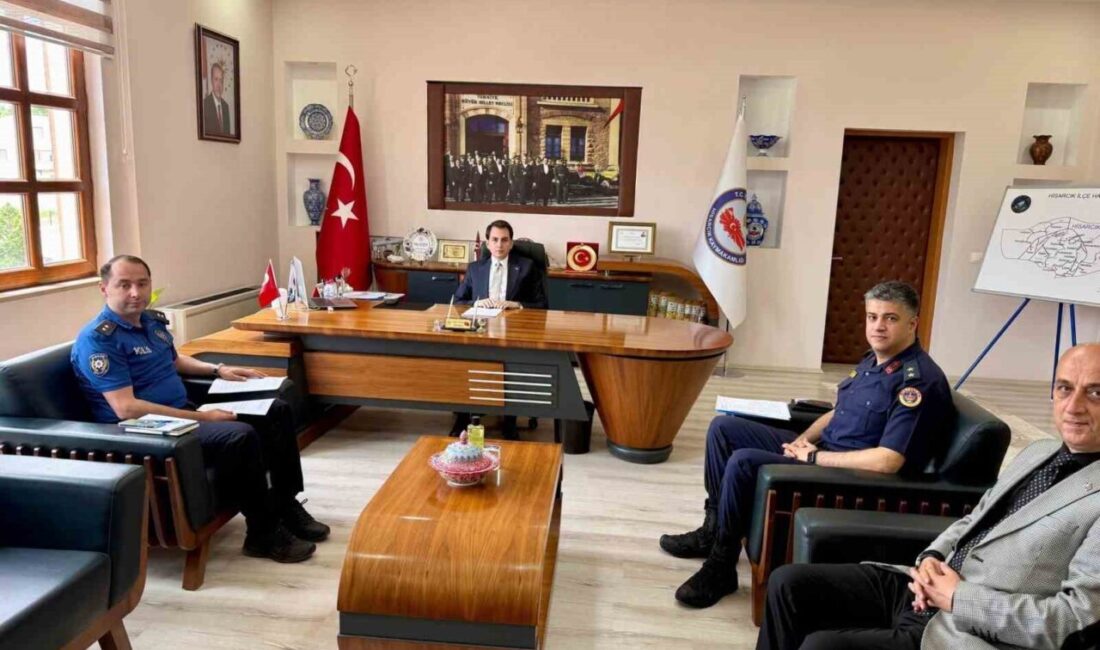 Hisarcık ilçesinde Liselere Geçiş Sistemi (LGS) sınavı öncesinde alınacak tedbirlerin