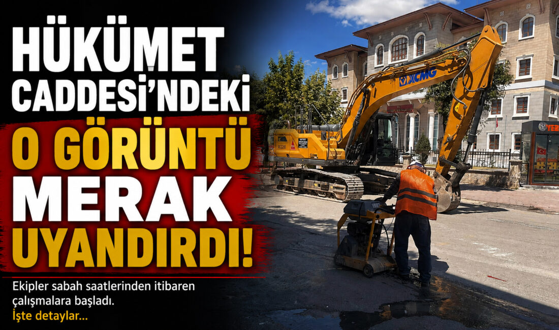 Yozgat’ın Yerköy ilçesinde, şehrin en işlek noktalarından biri olan Hükümet