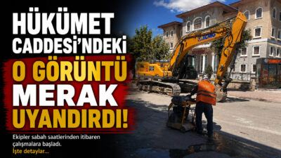 Yozgat’ın Yerköy ilçesinde, şehrin en işlek noktalarından biri olan Hükümet