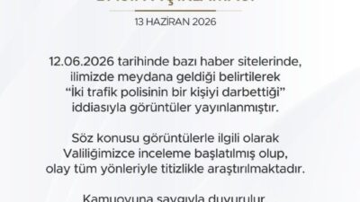 Iğdır Valiliği, iddia edilen iki trafik polisinin bir kişiyi darp