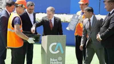 İhlas Holding, Kırgızistan’da gerçekleştirilecek Kazarman Hidroelektrik Santrali projesinin kapsül bırakma