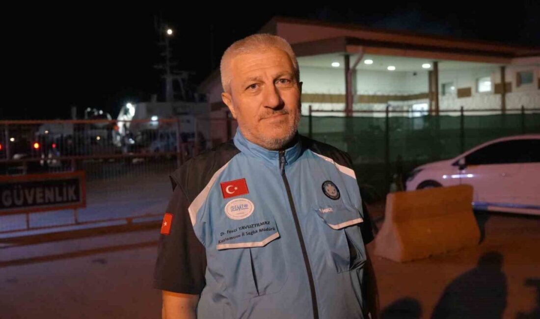 Kastamonu İl Sağlık Müdürü Dr. Fevzi Yavuzyılmaz, Karadeniz’de Türk bayraklı
