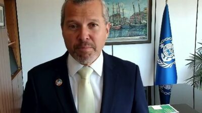 Birleşmiş Milletler Uluslararası Denizcilik Örgütü (IMO) Genel Sekreteri Arsenio Dominguez,