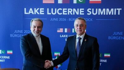 İran Dışişleri Bakanı Arakçi, Bürgenstock kasabasında İsviçre Dışişleri Bakanı Cassis