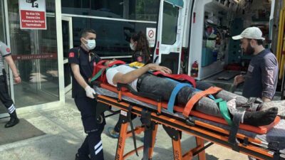 Karabük’te, Soğuksu Mahallesi’nde bulunan bir inşaat alanında çalışan yabancı uyruklu