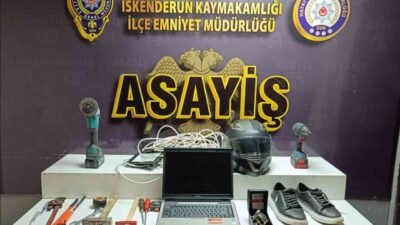 Hatay’da gerçekleştirilen 6 ayrı hırsızlık olayı ile ilgili olarak 4