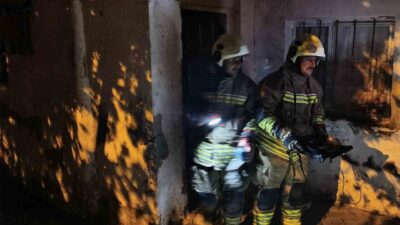 Hatay’ın İskenderun ilçesindeki bir müstakil evde meydana gelen yangın, hızlı