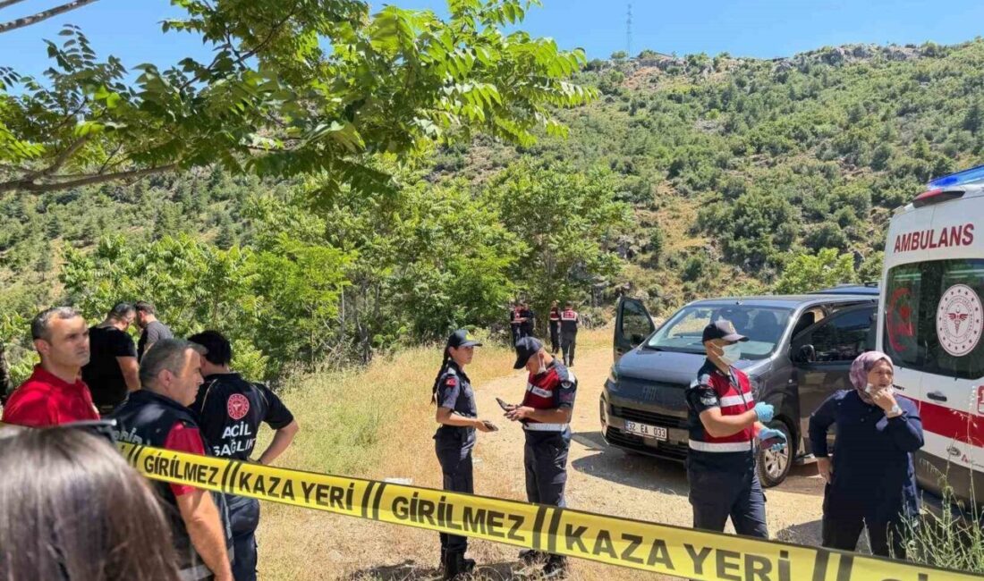 Isparta’nın Eğirdir ilçesine bağlı Akpınar köyünde park halindeki bir araçta