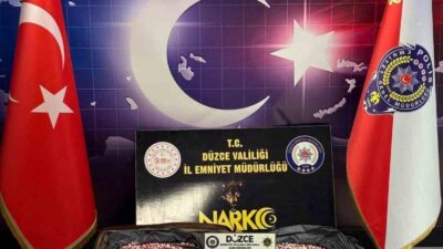 Düzce İl Emniyet Müdürlüğü Narkotik Suçlarla Mücadele Şube Müdürlüğü timleri,