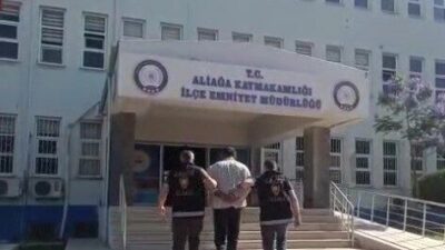 Firari bir şahıs, İzmir’in Aliağa ilçesinde 18 yıl 11 ay