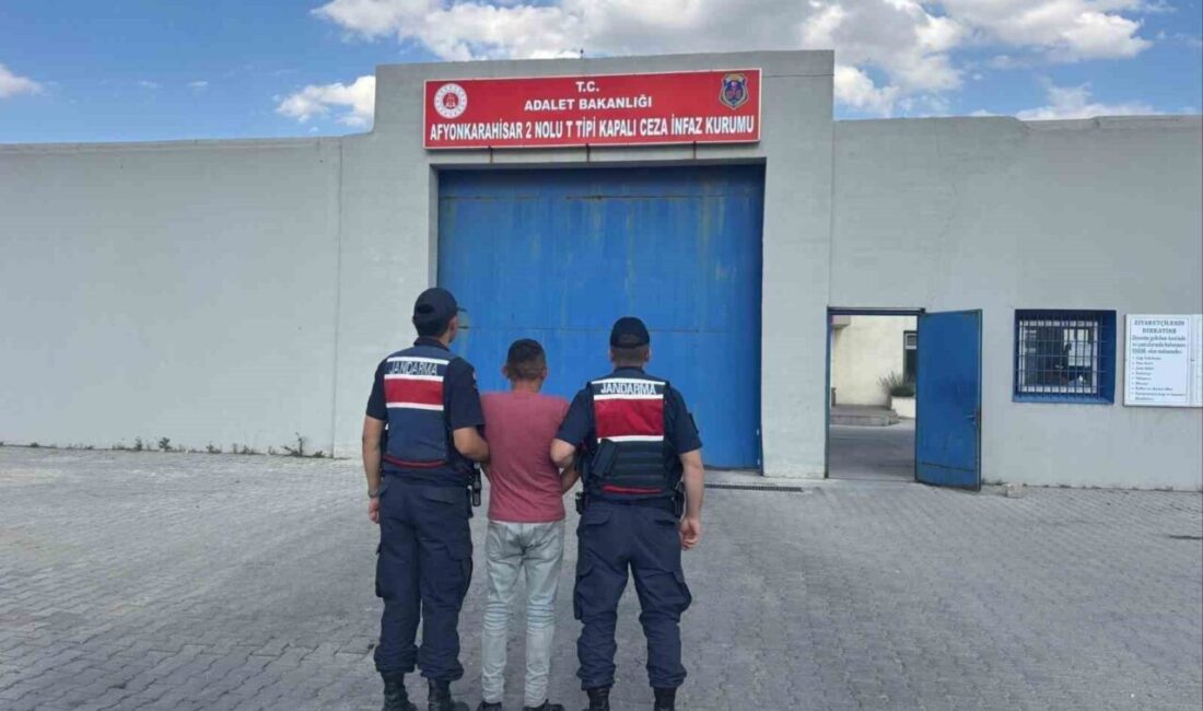 Afyonkarahisar’da son bir hafta içinde jandarma tarafından aranan 35 kişi