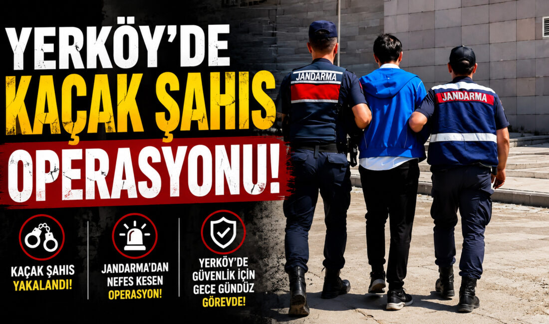 Yozgat İl Jandarma Komutanlığı ekiplerinin aranan şahısların yakalanmasına yönelik il