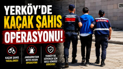 Yozgat İl Jandarma Komutanlığı ekiplerinin aranan şahısların yakalanmasına yönelik il