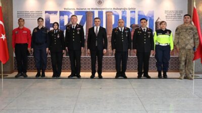 Erzurum Valisi Aydın Baruş, Jandarma Teşkilatı’nın 187. kuruluş yıl dönümü