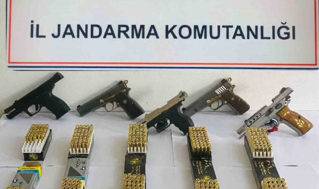 Kırıkkale’de jandarma ekipleri, düğün töreninde silahla havaya ateş eden ve