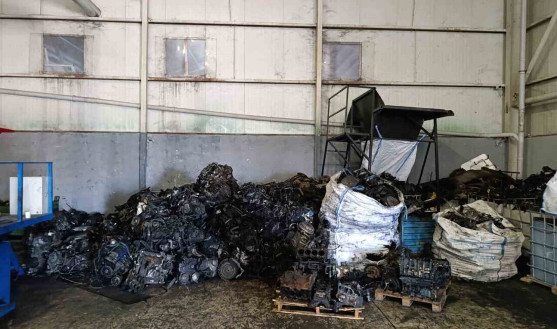 Sakarya ilinde, yasa dışı yollarla iç piyasaya araç parçaları sürmek