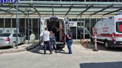 Muğla’nın Bodrum ilçesinde meydana gelen trafik kazasında 2 araç çarpıştı