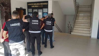 Kahramanmaraş ilinde Narkotik ekipleri tarafından gerçekleştirilen operasyonda mobilya içerisine gizlenmiş