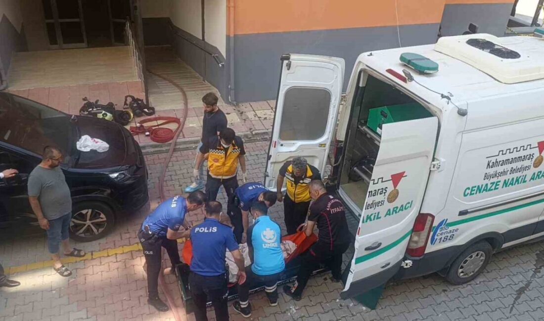 Kahramanmaraş’ta bir ikamet yangınında, bir engelli kardeşin hayatını hastanede kaybettiği