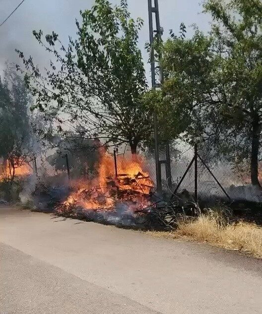 Adıyaman’da Karadağ Ormanı’nda meydana gelen yangın paniğe neden oldu. Adıyaman