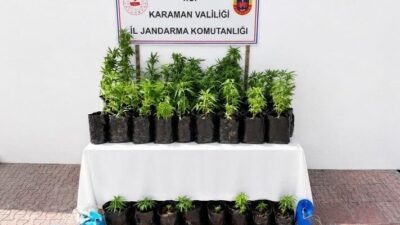 Karaman’da, 22 Mayıs-13 Haziran tarihleri arasında gerçekleştirilen operasyonlarda 2 bin
