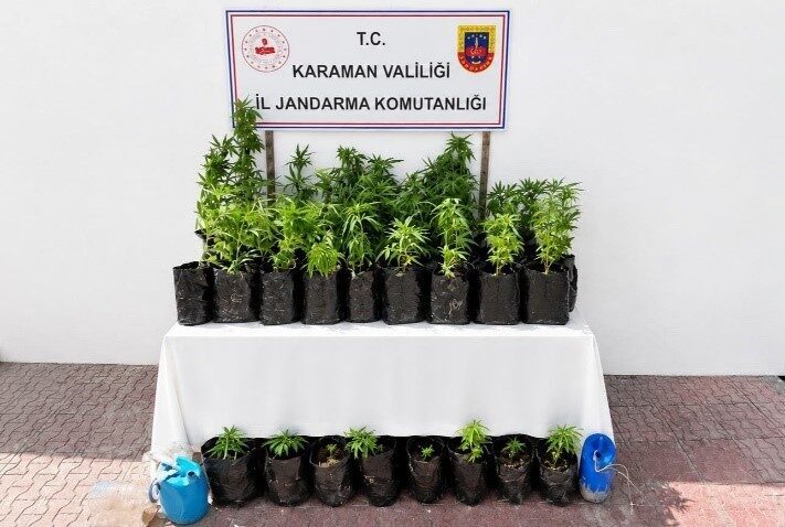 Karaman’da, 22 Mayıs-13 Haziran tarihleri arasında gerçekleştirilen operasyonlarda 2 bin