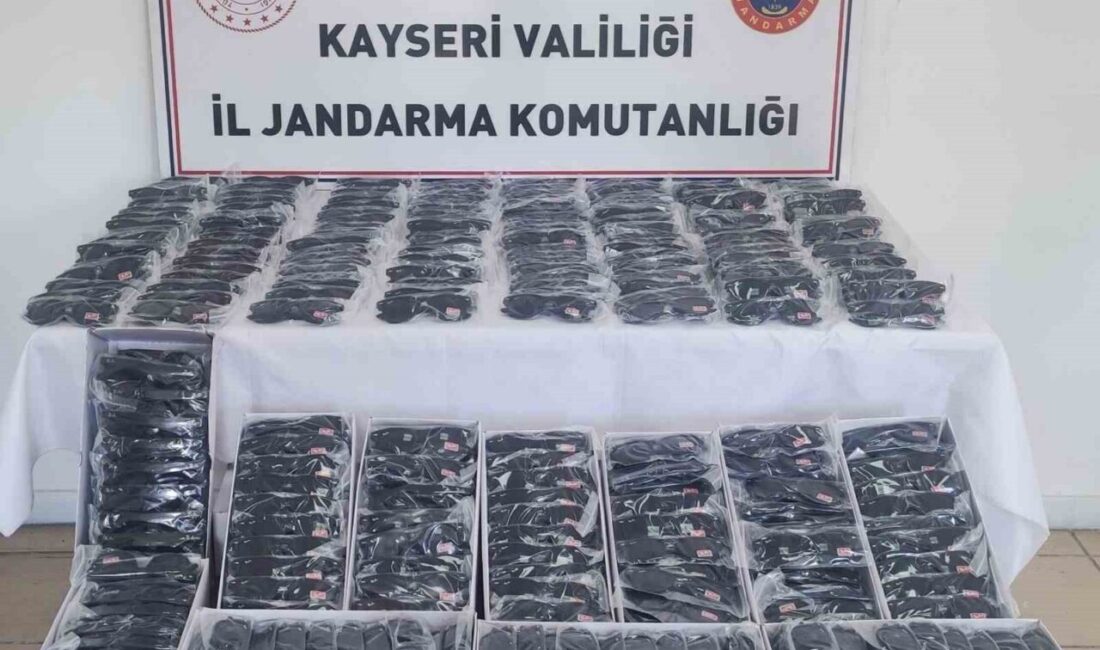 Kayseri’de jandarma ekipleri tarafından gerçekleştirilen operasyonlarda, 3 milyon TL değerinde