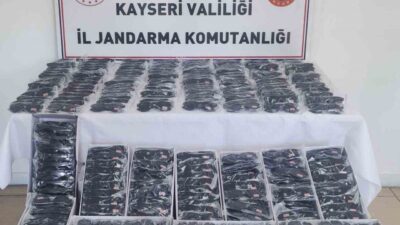 Kayseri’de jandarma ekipleri tarafından gerçekleştirilen operasyonlarda, 3 milyon TL değerinde