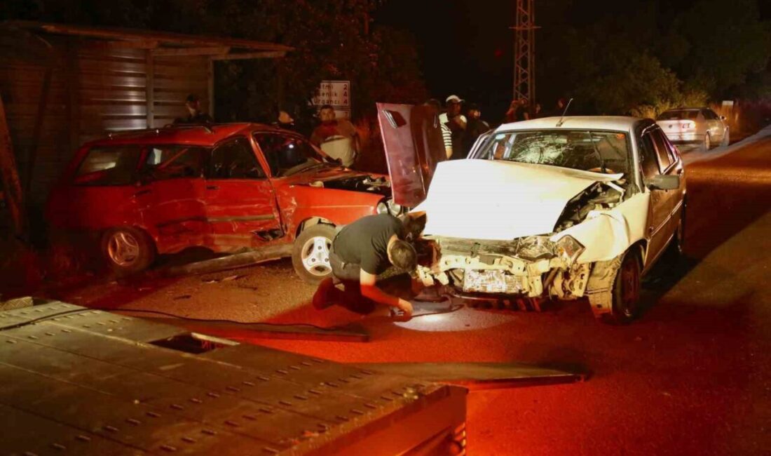 Taşköprü ilçesinde meydana gelen trafik kazasında, 4’ü çocuk 8 kişi