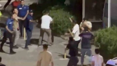 Adıyaman’ın Kahta ilçesinde meydana gelen olayda, bıçakla yaralanan iki kişi