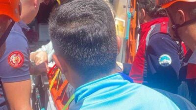 Melikgazi ilçesinde gerçekleşen olayda piknik yaparken kayalıklardan düşen bir kişi,