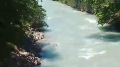 Adana’nın Karaisalı ilçesinde Eğlence Çayı’na girdikten sonra kaybolan genç adam