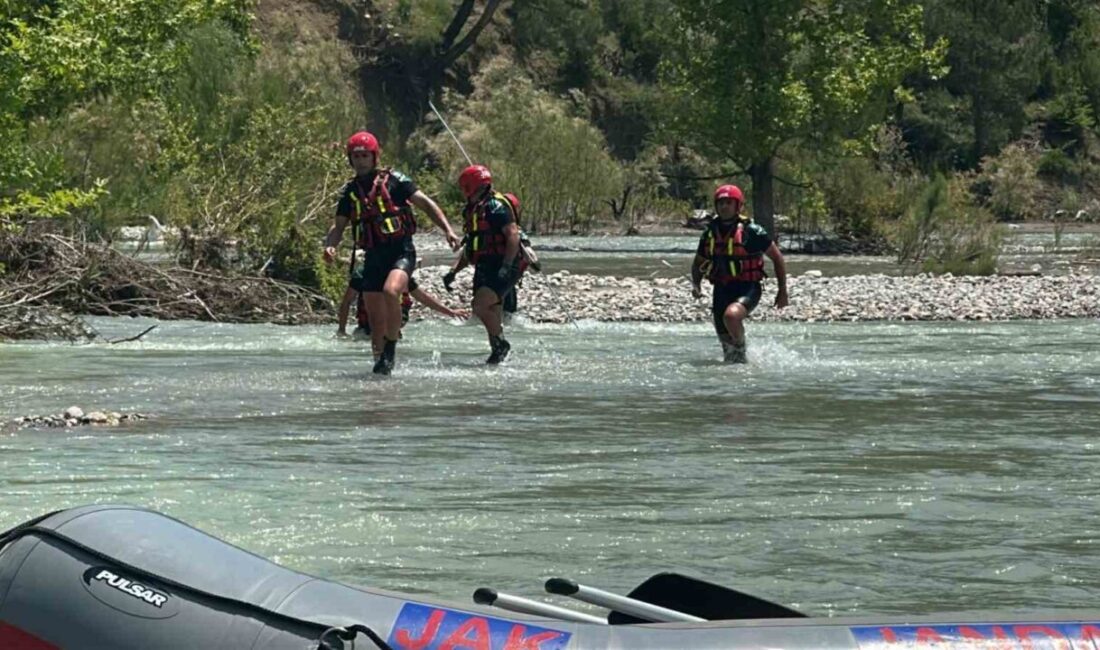Adana’nın Karaisalı ilçesinde Eğlence Çayı’na girdikten sonra kaybolan genç, 4