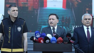Kayseri’de, Cumhuriyet tarihinin en geniş kapsamlı uyuşturucu operasyonunda, 282 kişinin