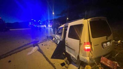 Kayseri-Develi Karayolu’nda meydana gelen trafik kazasında, 1 kişi hayatını kaybederken
