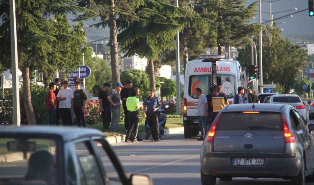 Beyşehir ilçesinde meydana gelen bir trafik kazasında, motosikletin 9 yaşındaki
