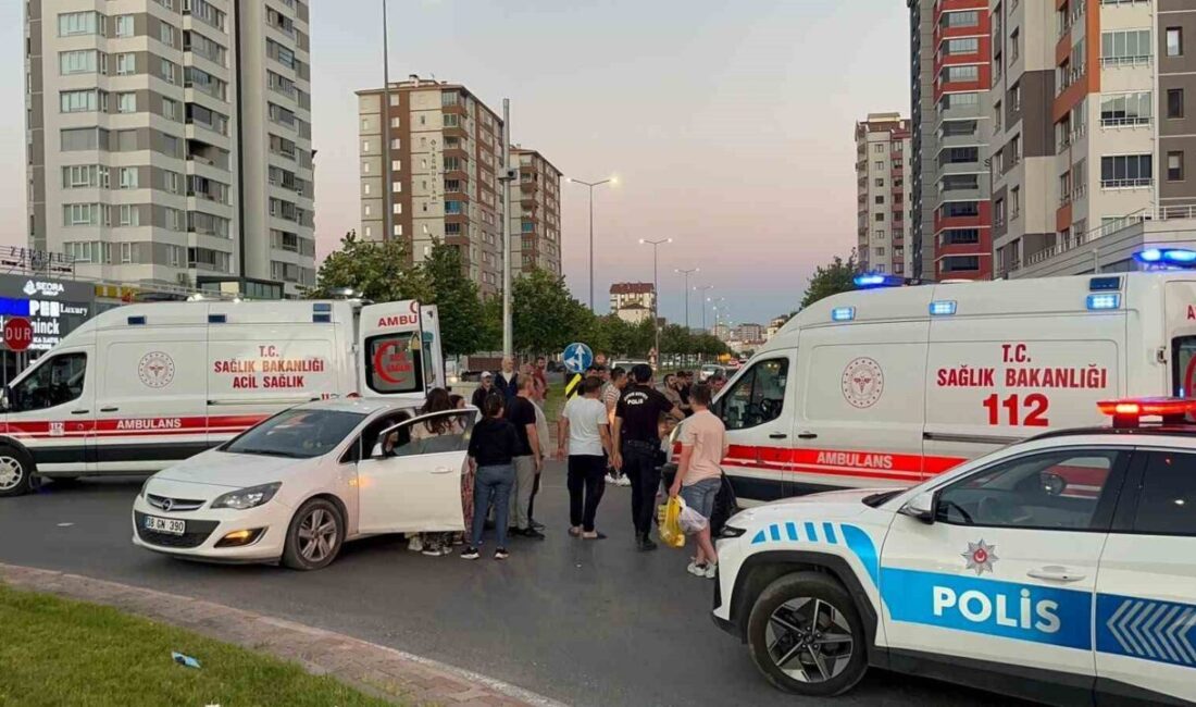 Kocasinan ilçesinde meydana gelen trafik kazasında bir kişi yaralandı. Kazada