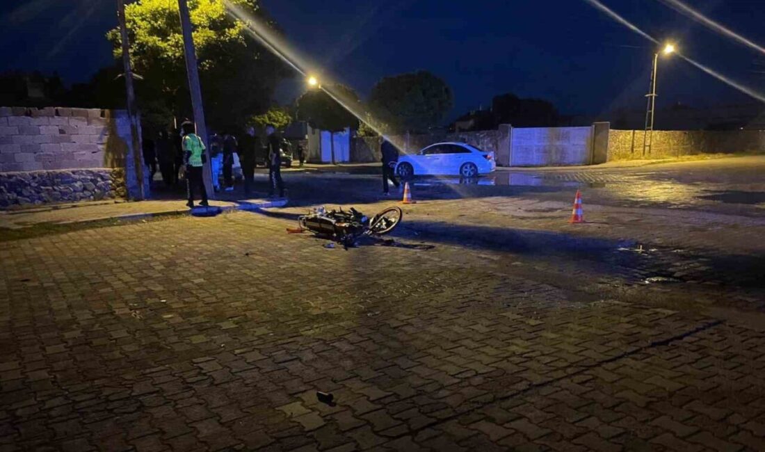 Konya’nın Karapınar ilçesinde meydana gelen trafik kazasında yaralanan bir kişi,
