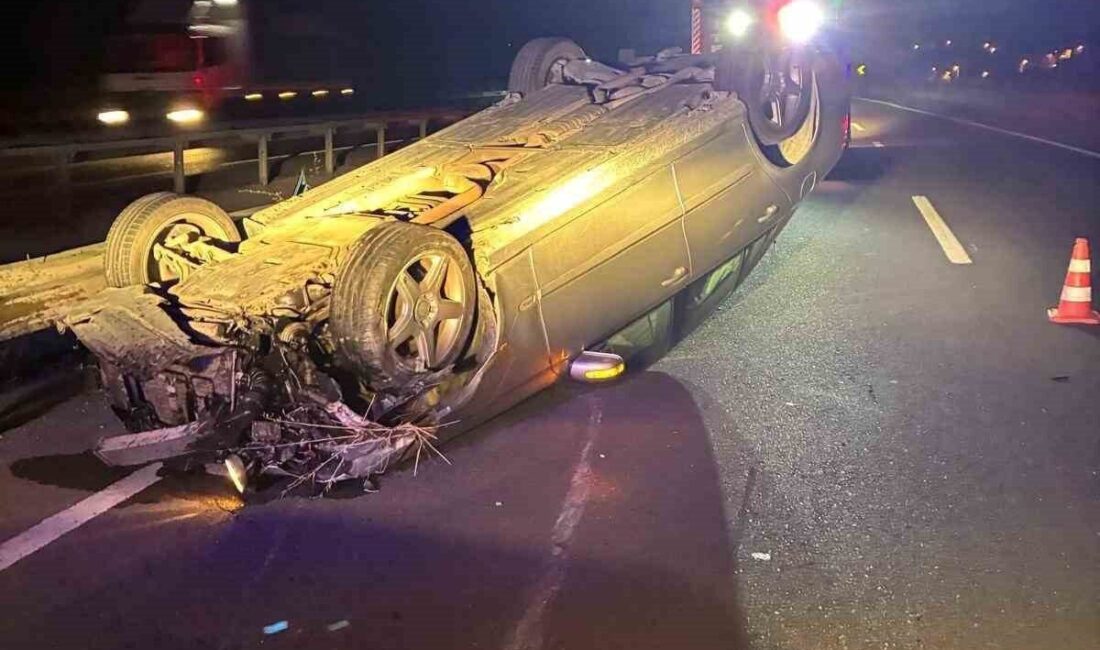 Bilecik’te yaşanan trafik kazasında 2 kişi yaralandı ve sürücünün alkollü