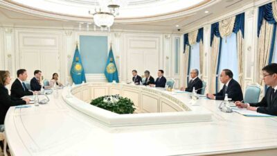 Kazakistan Cumhurbaşkanı Kassym-Jomart Tokayev, ABD Başkanı Donald Trump’ın Güney ve