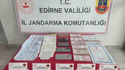 Keşan ilçesinde Cumhuriyet Başsavcılığının yönlendirmesiyle İl Jandarma Komutanlığı Kaçakçılık ve