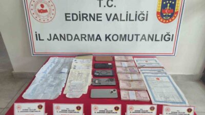 Edirne’nin Keşan ilçesinde, Cumhuriyet Başsavcılığı koordinesinde gerçekleştirilen operasyonda, “tefecilik” suçlamasıyla