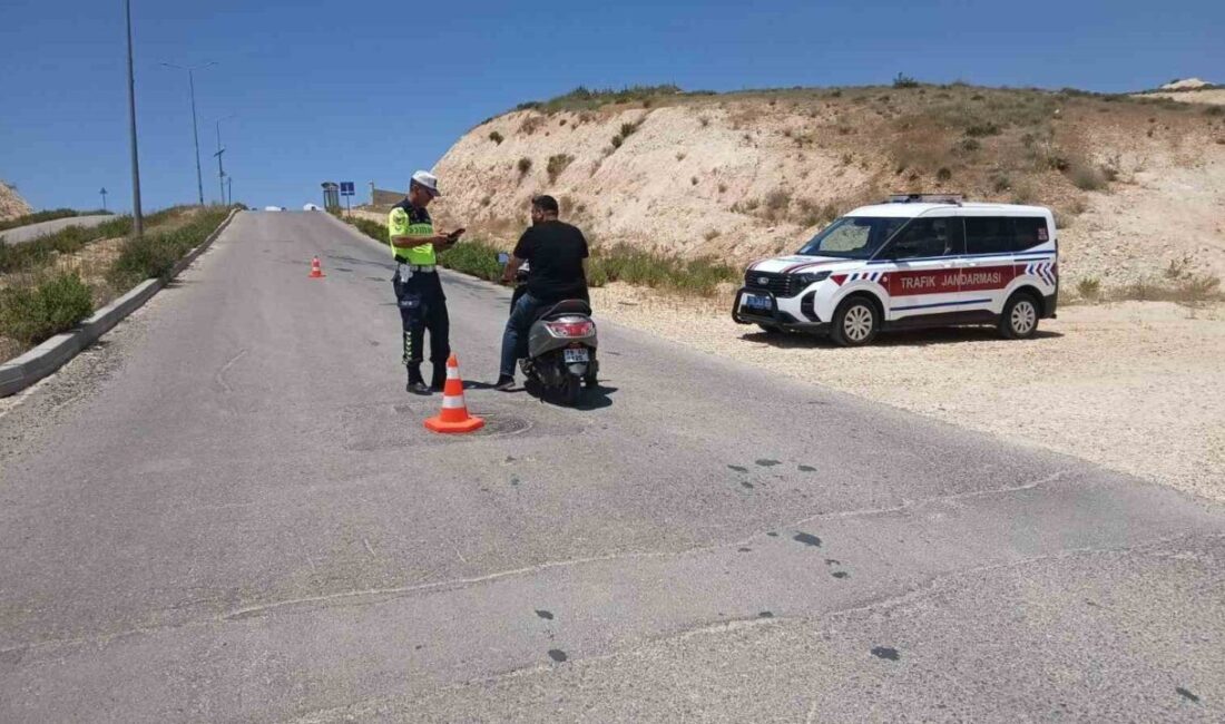 Kilis İl Jandarma Komutanlığı Trafik Jandarması Timleri, motosiklet sürücülerine yönelik