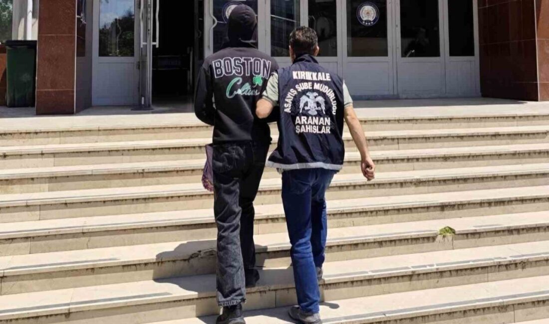 Kırıkkale’de polis ekipleri tarafından düzenlenen operasyonlar sonucunda, kesinleşmiş hapis cezası