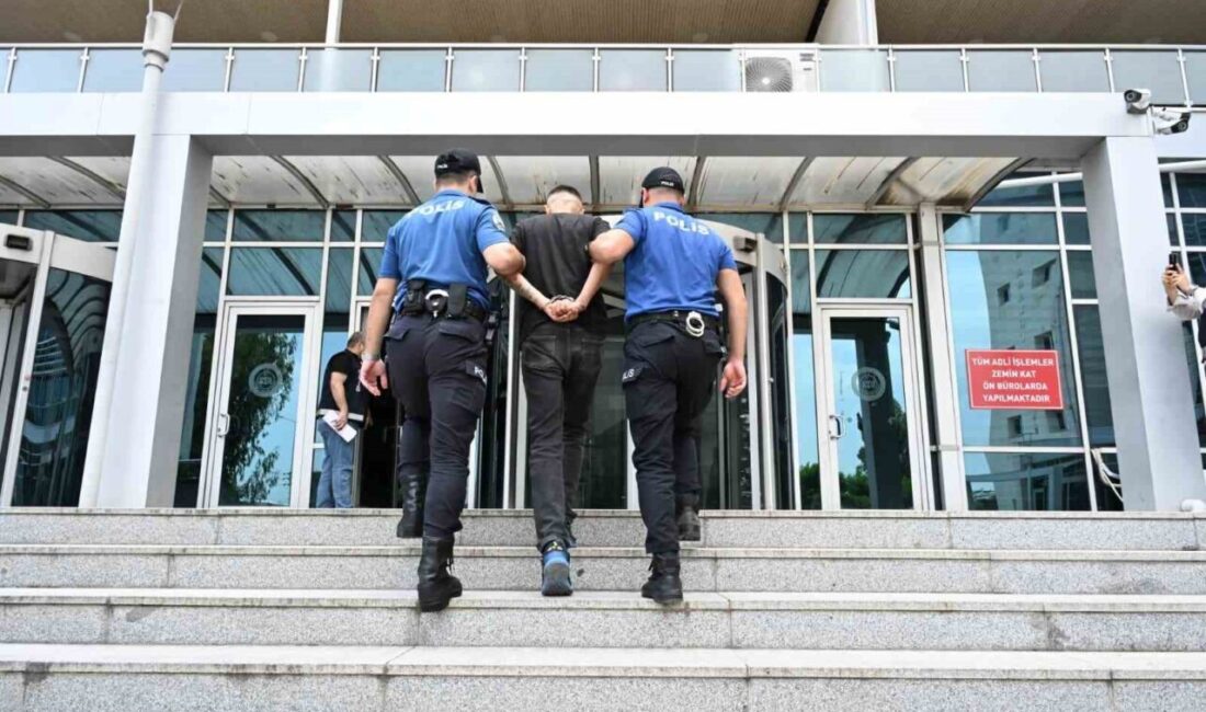 Mersin polisi, uluslararası bir seviyede aranan bir hükümlüyü, Çukurova Uluslararası