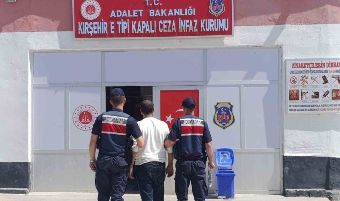 Kırşehir’in Akpınar ilçesinde, 4 yıl 2 ay kesinleşmiş hapis cezası